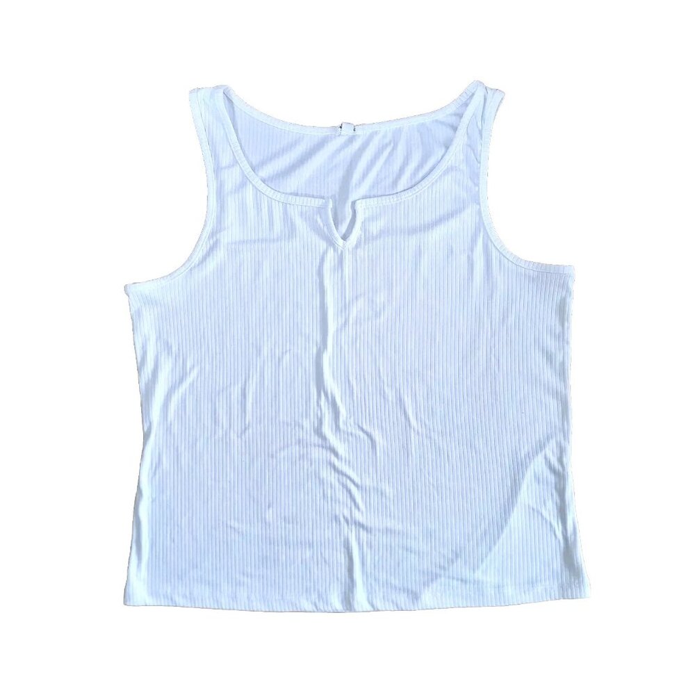 🏷️ 7 for $35 ARDENE TANK TOP WHITE SIZE XXL